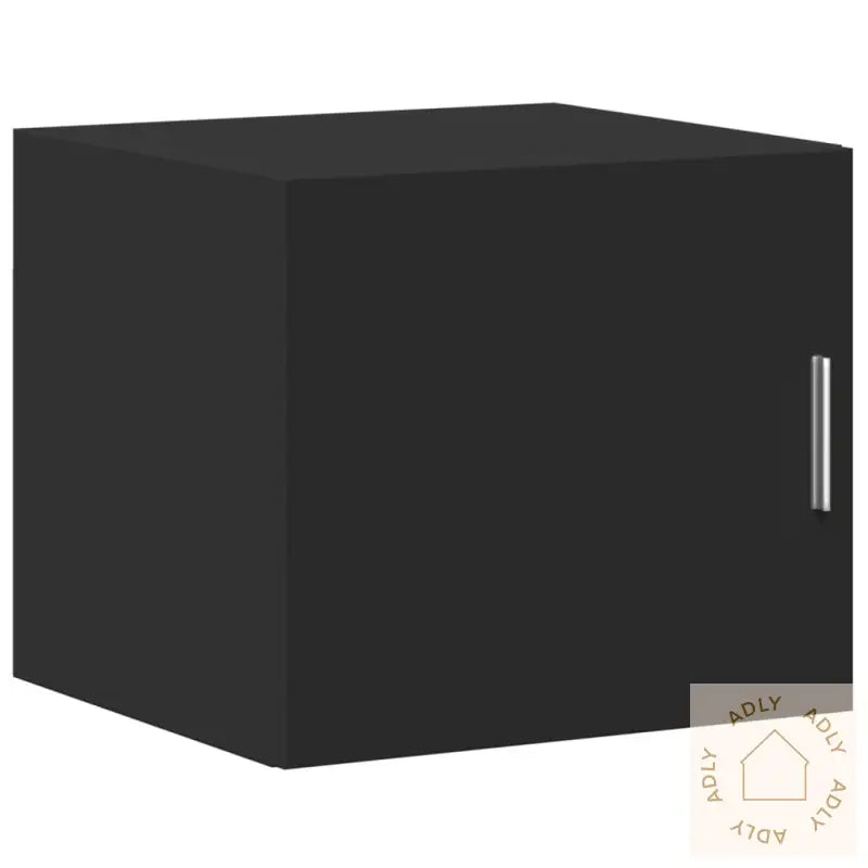 Veggskap Svart 45X42,5X40 Cm Konstruert Tre