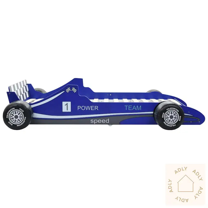 Barneseng Racerbil 90X200 Cm Blå