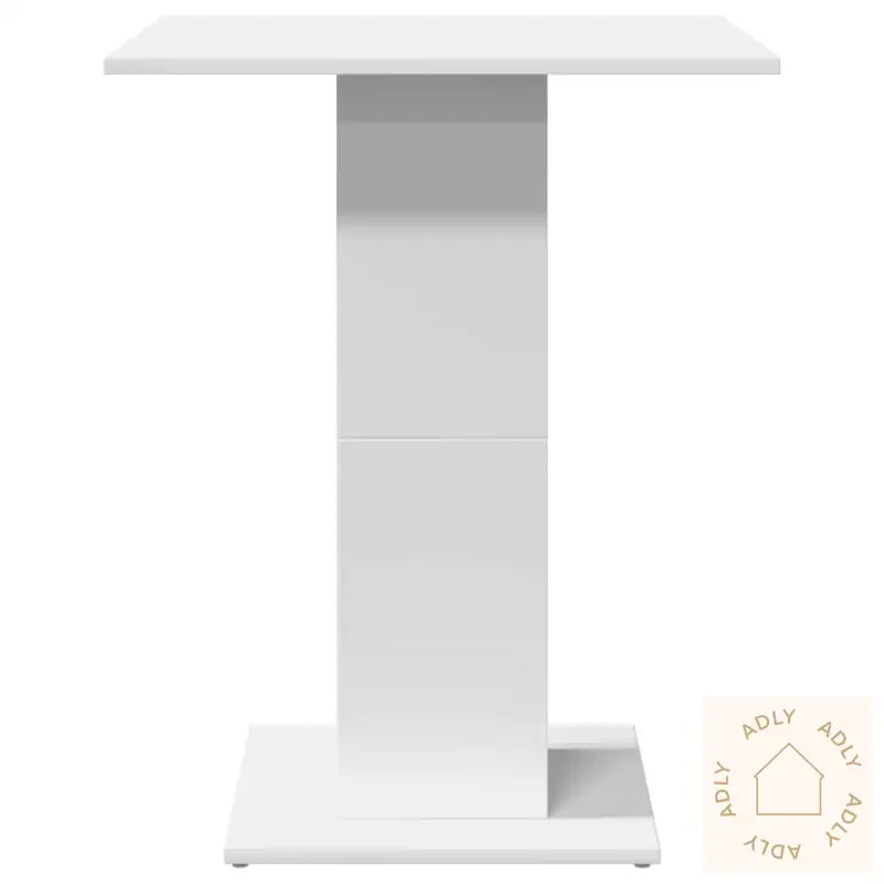 Bistrobord Hvit 60X60X75 Cm Konstruert Tre