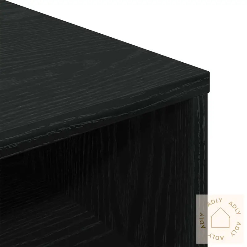 Bokhylle Svart 34X31X80 Cm Konstruert Tre