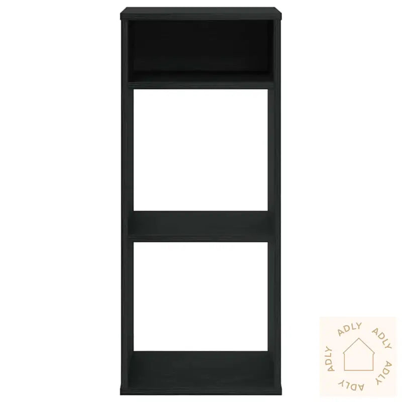 Bokhylle Svart 34X31X80 Cm Konstruert Tre
