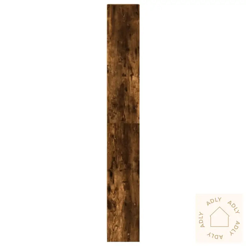 Bokhylle Røkt Eik 40X24X176 Cm Konstruert Tre