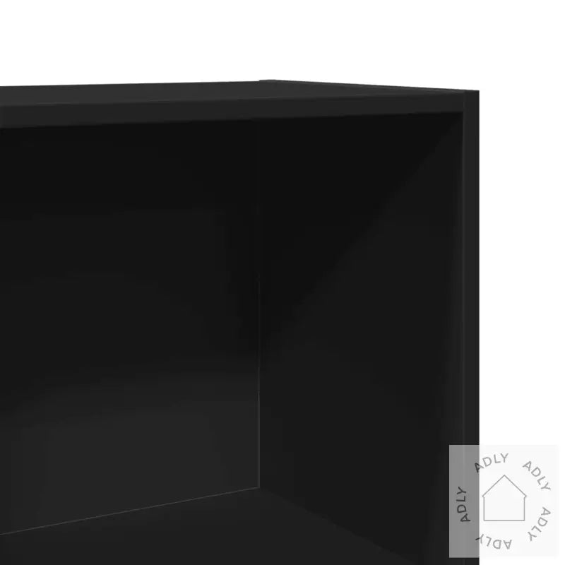 Bokhylle Svart 40X30X114 Cm Konstruert Tre