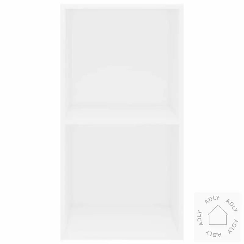 Bokhylle Hvit 40X30X76,5 Cm Konstruert Tre