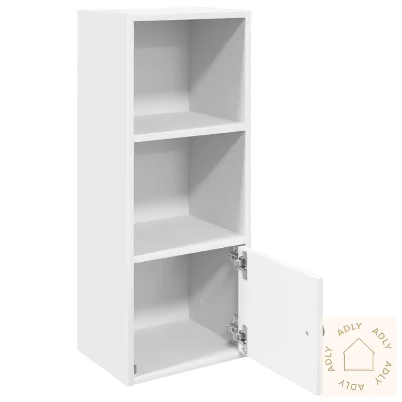 Bokhylle Hvit 31X24X77 Cm Konstruert Tre