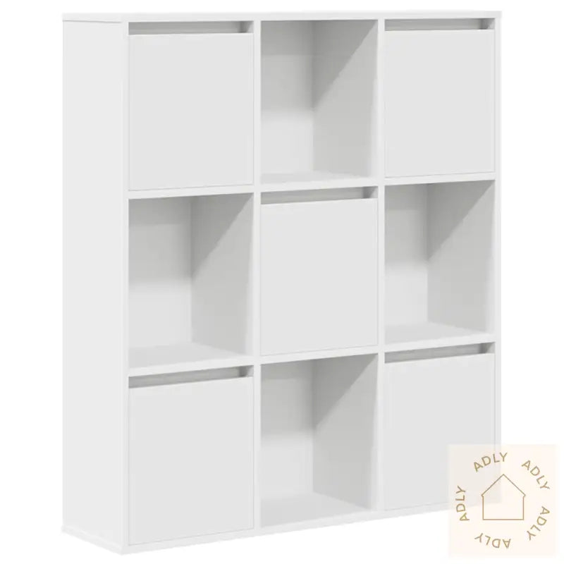 Bokhylle Hvit 89X24X101,5 Cm Konstruert Tre