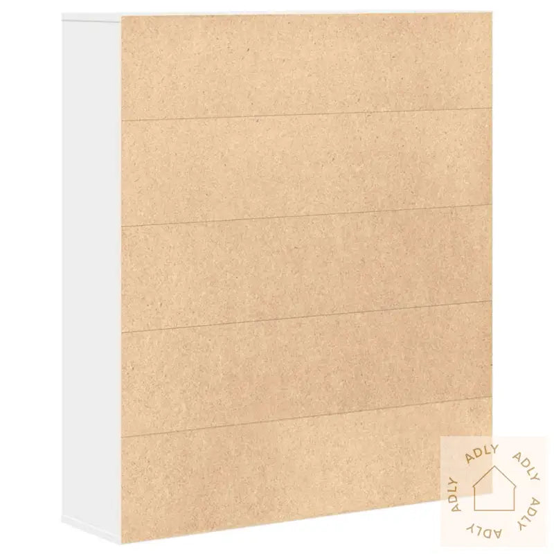 Bokhylle Hvit 89X24X101,5 Cm Konstruert Tre