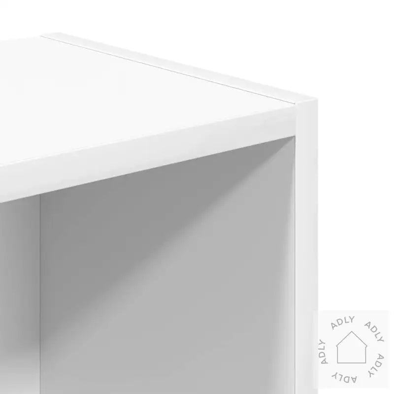 Bokhylle Hvit 31X24X77 Cm Konstruert Tre