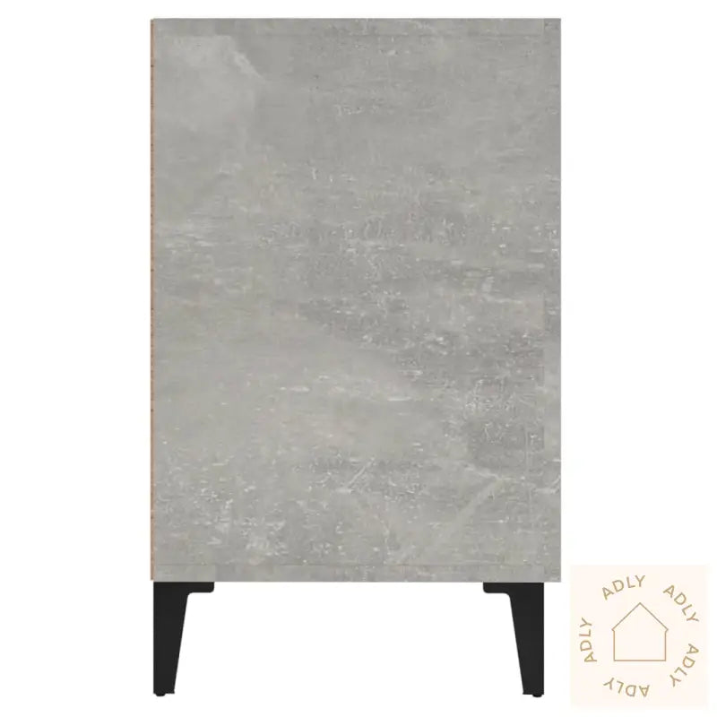 Skjenk Betonggrå 100X36X60 Cm Konstruert Tre