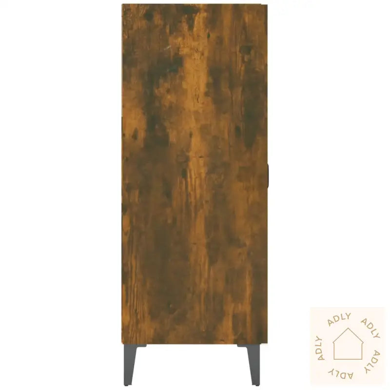 Skjenk Røkt Eik 69,5X34X90 Cm Konstruert Tre