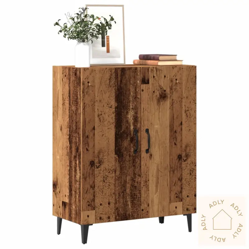 Skjenk Gammelt Tre 70X34X90 Cm Konstruert Tre