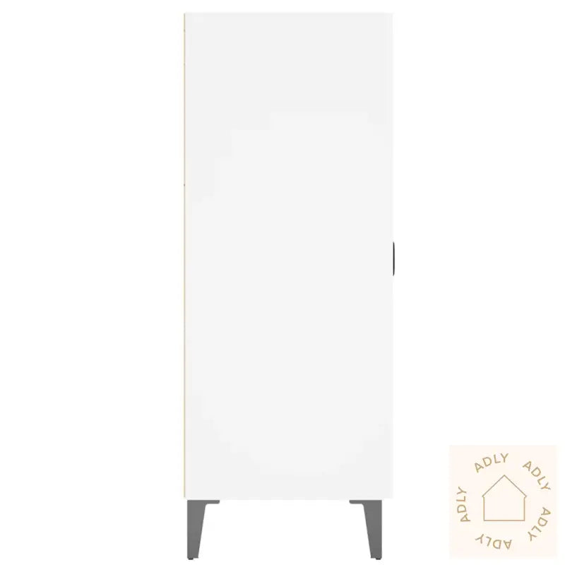 Skjenk Hvit 69,5X34X90 Cm Konstruert Tre