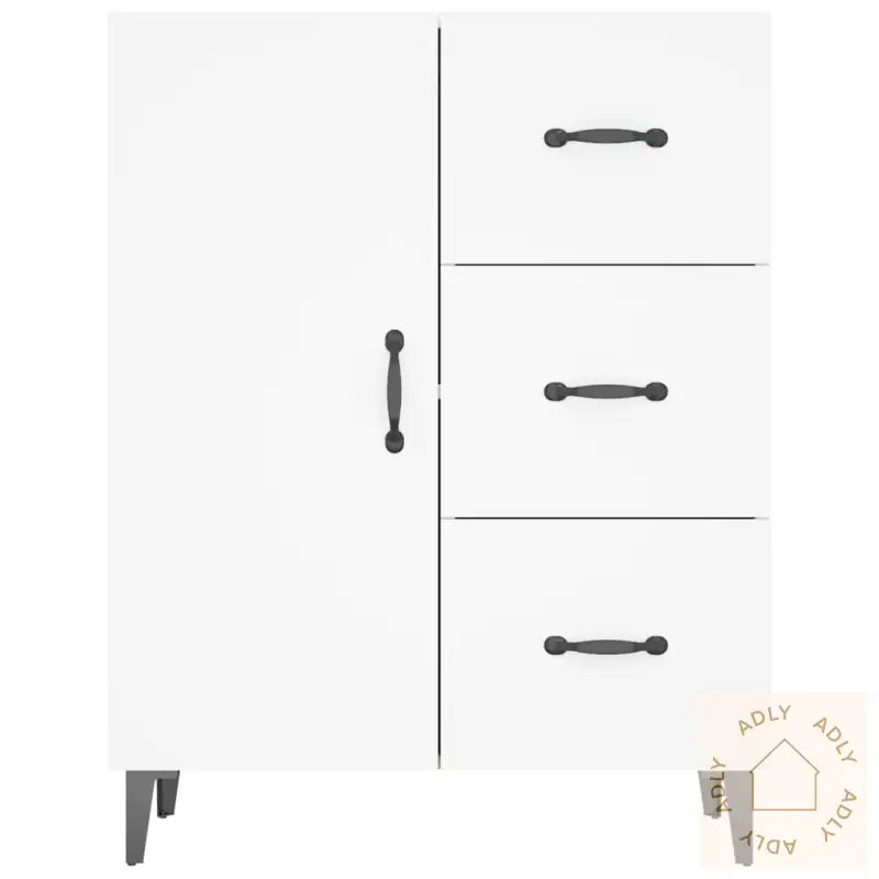 Skjenk Hvit 69,5X34X90 Cm Konstruert Tre