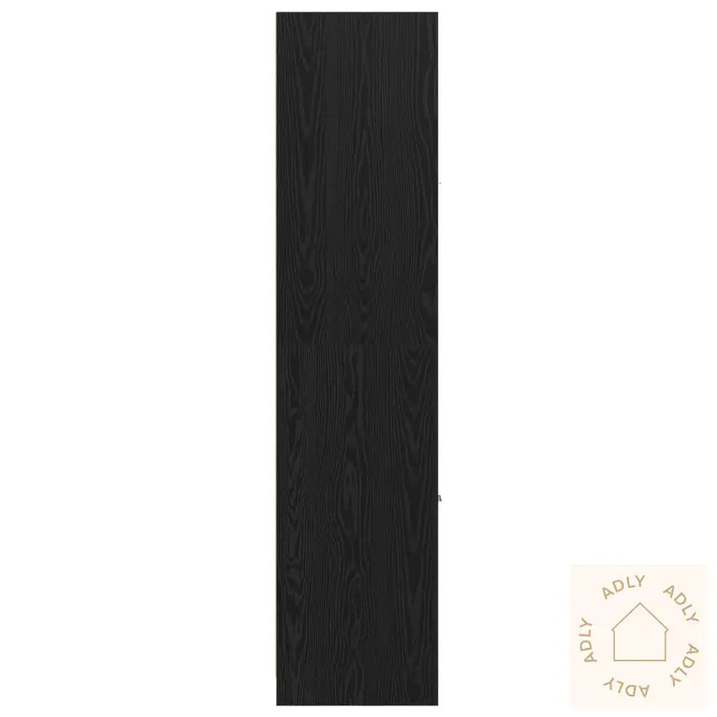 Apotekskap Svart Eik 30X41X174,5 Cm Kryssfiner