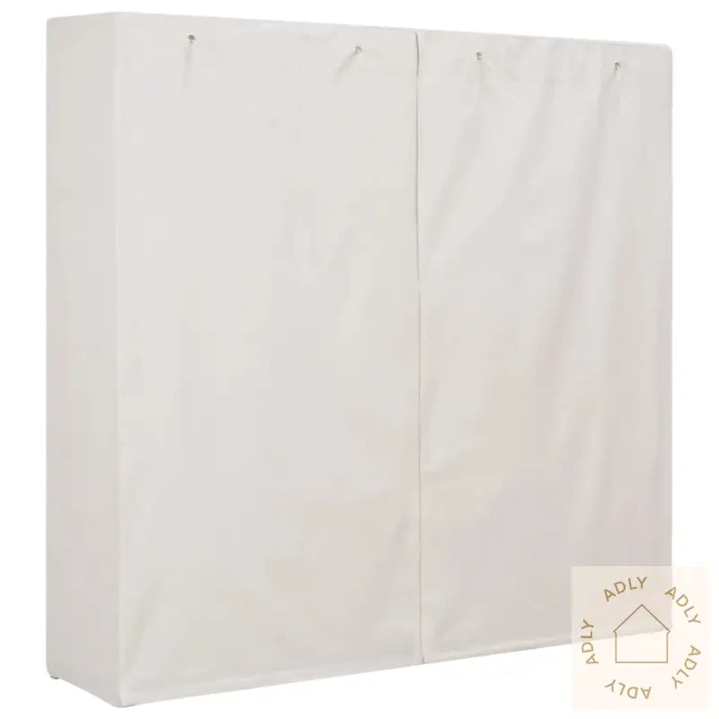 Garderobeskap Hvit 173X40X170 Cm Stoff
