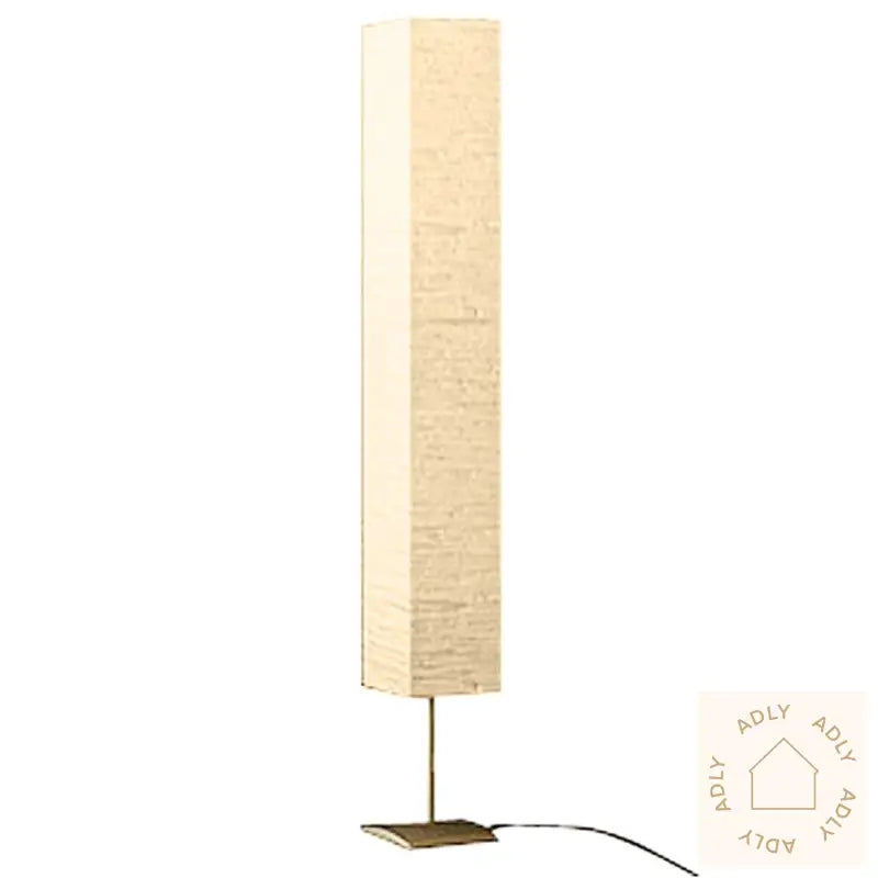 3 Stående Fikantet Lampe - Krem