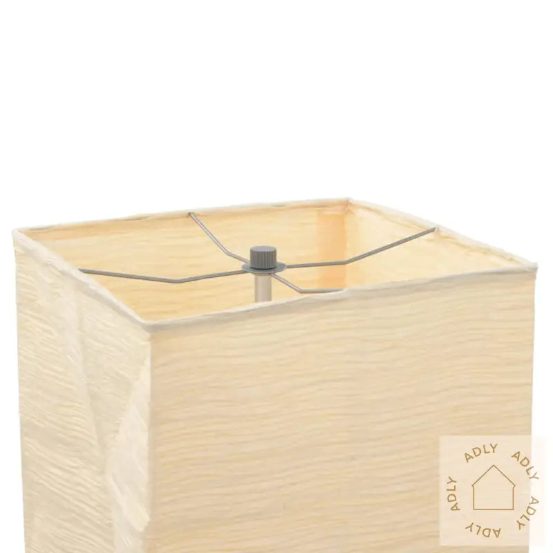 2 Stand Fikantet Lampe - Krem