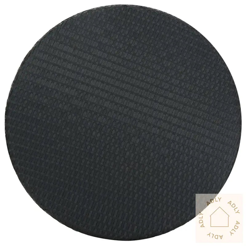 Barsett Til Hage Med Puter 5 Deler Polyrotting Svart