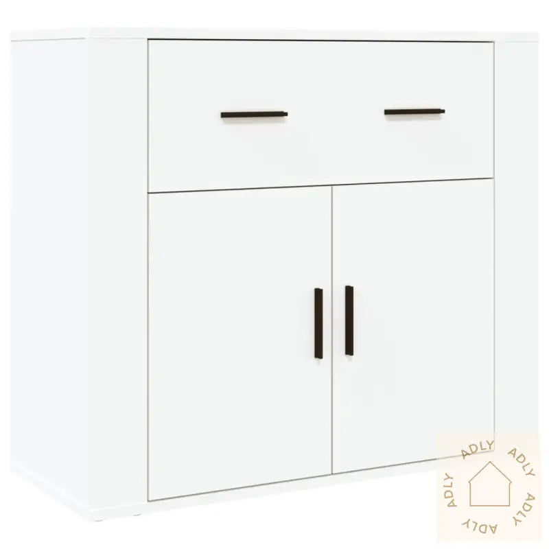 Highboard Hvit Konstruert Tre