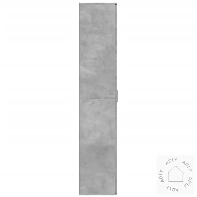 Highboard Betonggrå 80X35X180 Cm Konstruert Tre