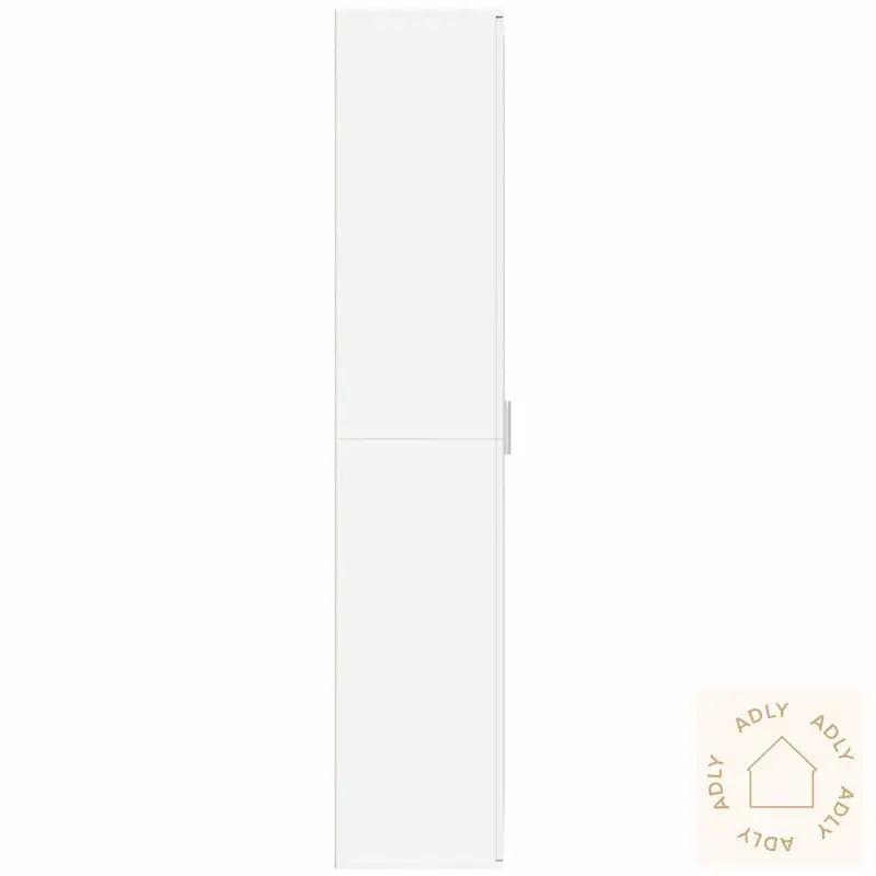 Highboard Hvit 80X35X180 Cm Konstruert Tre