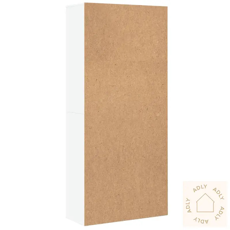 Highboard Hvit 80X35X180 Cm Konstruert Tre
