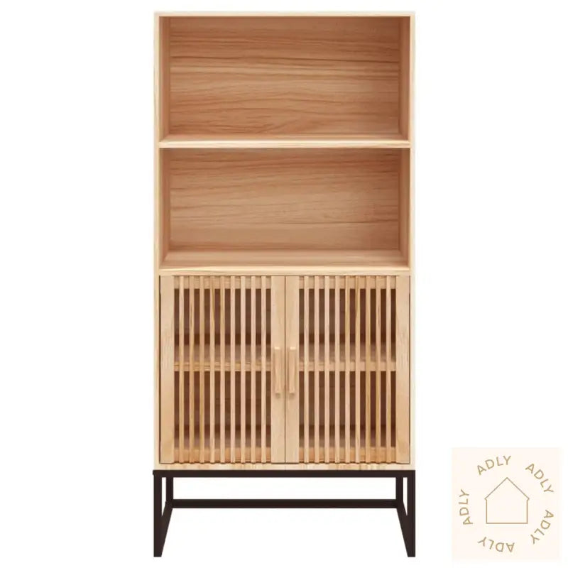 Highboard 60X35X125 Cm Konstruert Tre