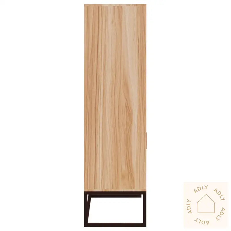 Highboard 60X35X125 Cm Konstruert Tre