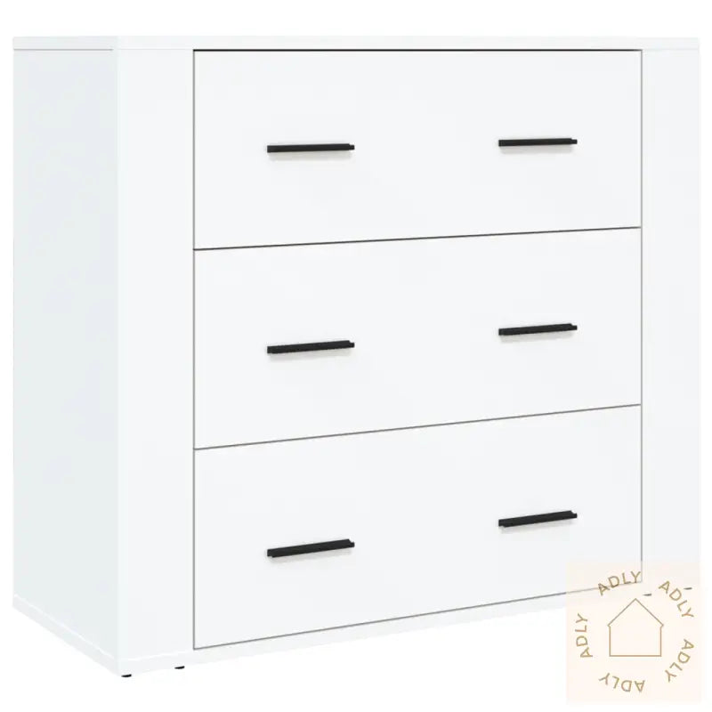 Highboard Hvit Konstruert Tre