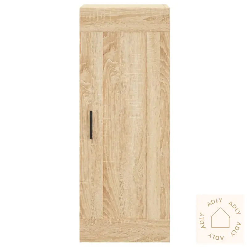 Highboard Sonoma Eik 34,5X34X180 Cm Konstruert Tre