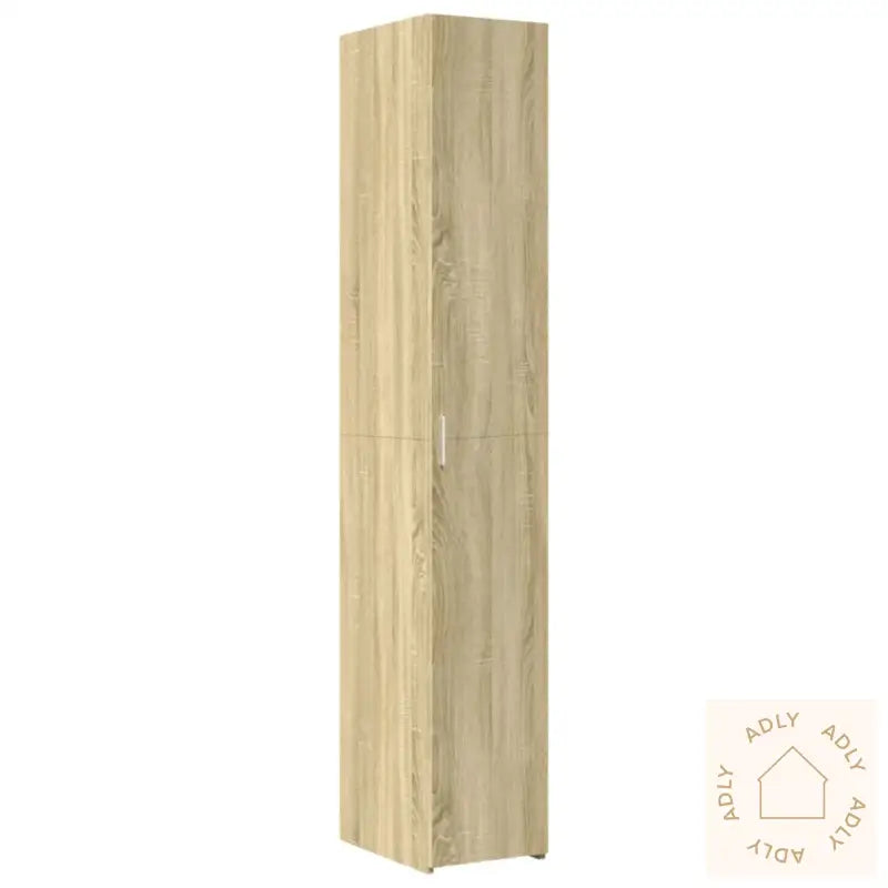 Hylle Sonoma Eik 30X42,5X185 Cm Konstruert Tre