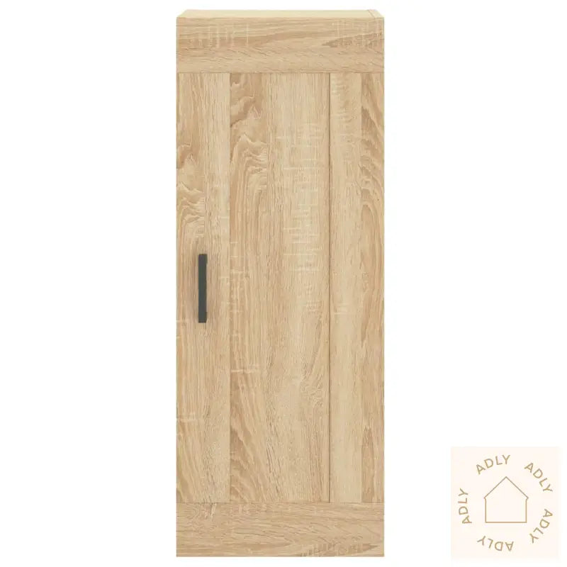 Highboard Sonoma Eik 34,5X34X180 Cm Konstruert Tre