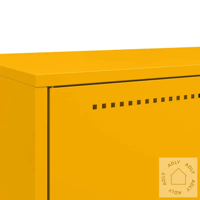 Highboard Sennepsgul 68X39X111,5 Cm Stål
