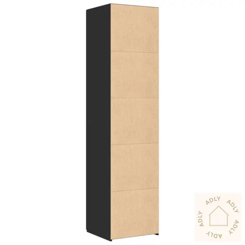 Hylle Svart 45X42,5X185 Cm Konstruert Tre
