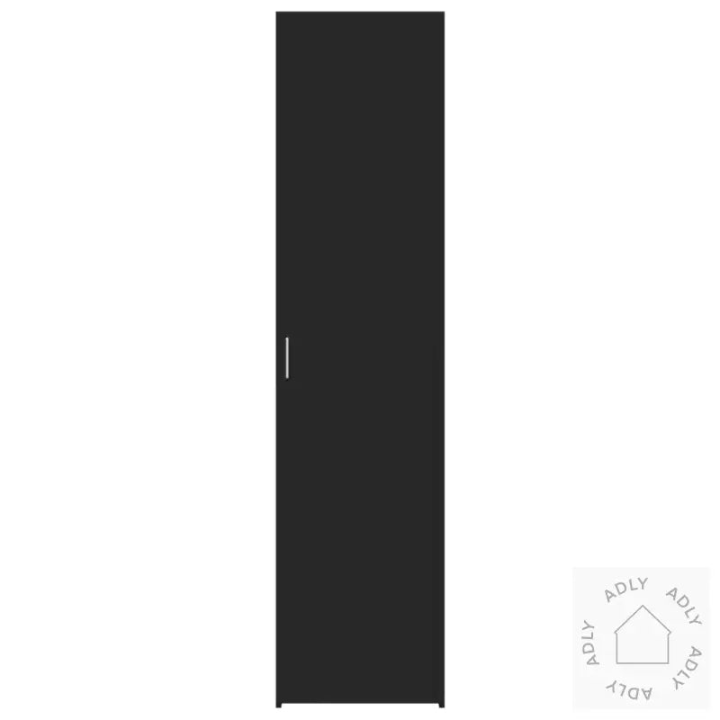 Hylle Svart 45X42,5X185 Cm Konstruert Tre