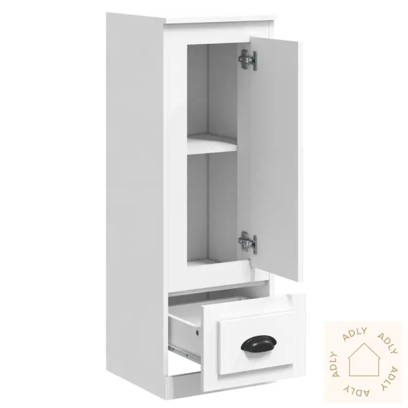 Highboard Hvit 36X35,5X103,5 Cm Konstruert Tre