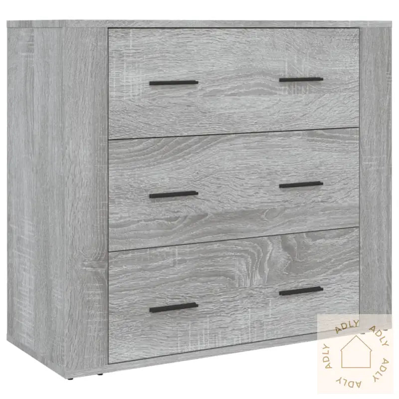 Highboard Grå Sonoma Konstruert Tre