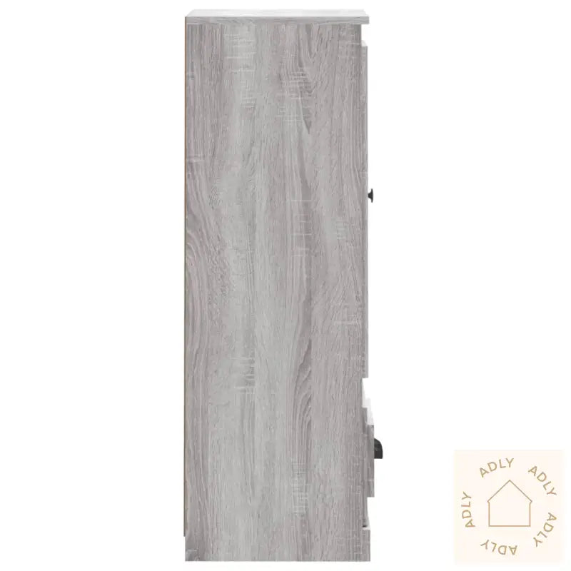 Highboard Grå Sonoma 36X35,5X103,5 Cm Konstruert Tre