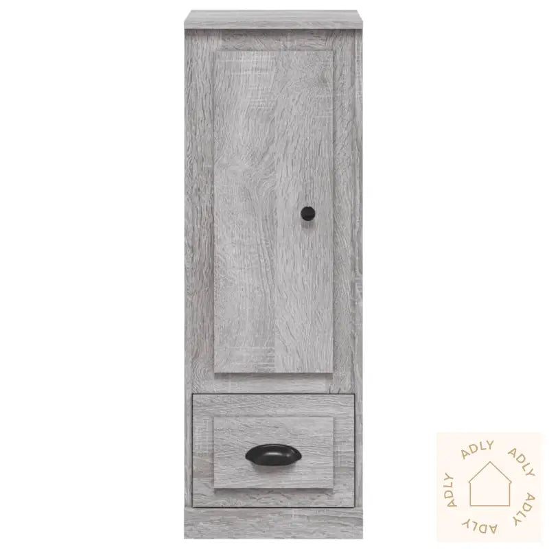 Highboard Grå Sonoma 36X35,5X103,5 Cm Konstruert Tre