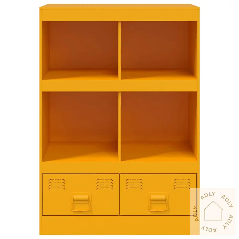 Highboard Sennepsgul 67X39X95 Cm Stål