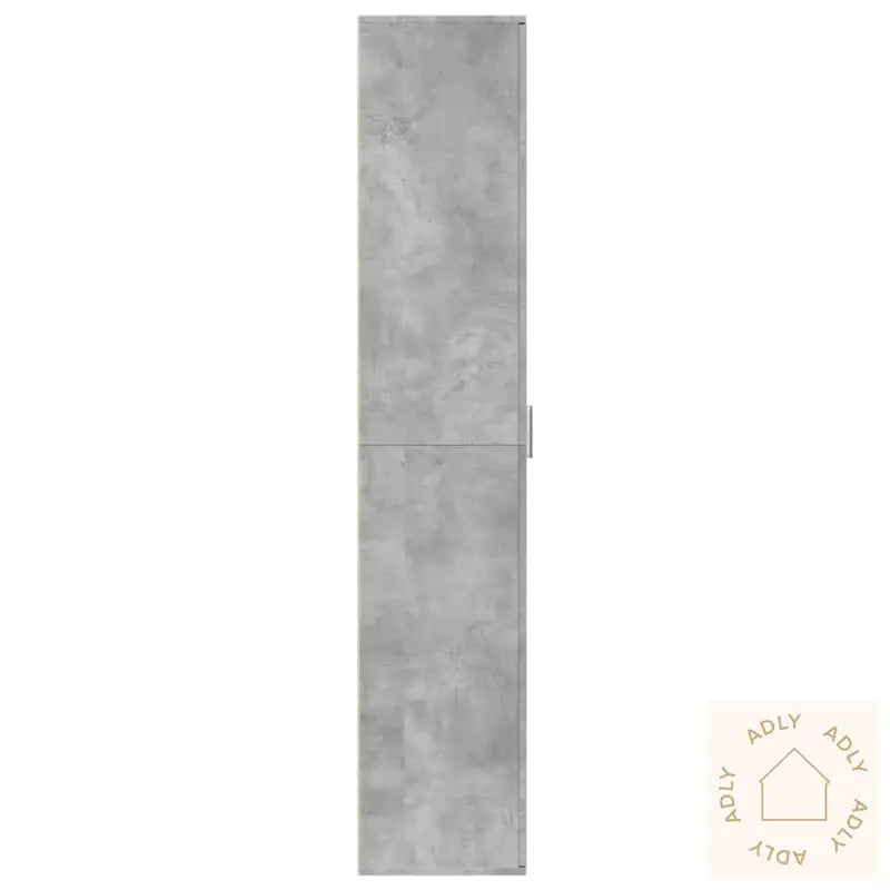 Highboard Betonggrå 60X35X180 Cm Konstruert Tre
