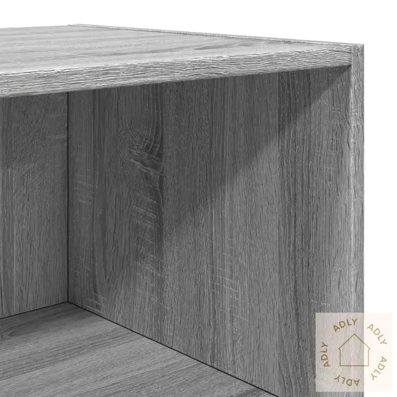 Highboard Grå Sonoma 45X41X185 Cm Konstruert Tre