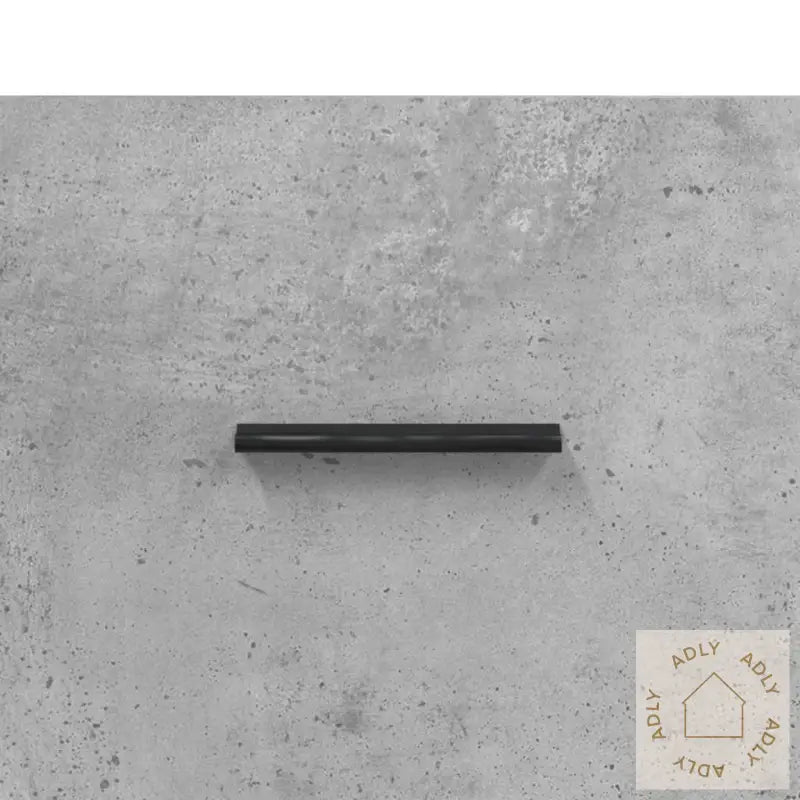 Highboard Betonggrå 34,5X34X180 Cm Konstruert Tre