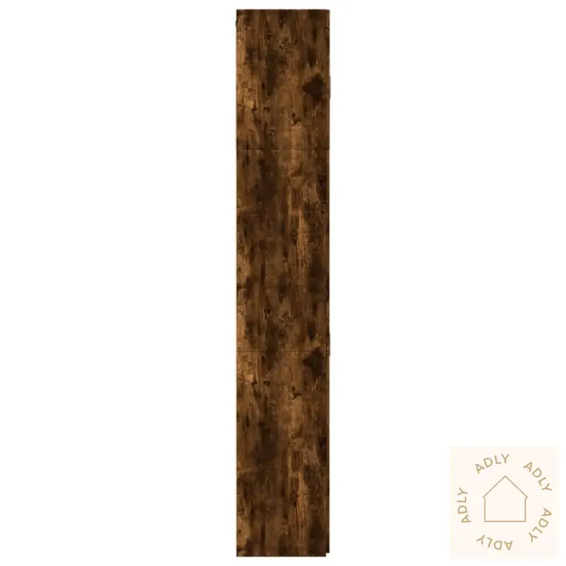Highboard Røkt Eik 80X42,5X249 Cm Konstruert Tre