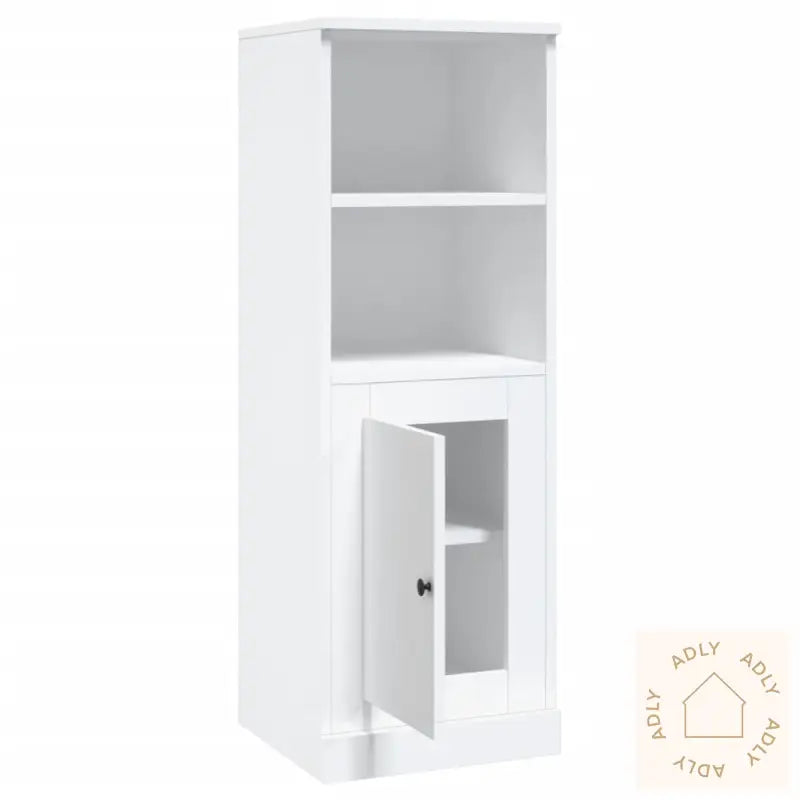 Highboard Hvit 36X35,5X103,5 Cm Konstruert Tre
