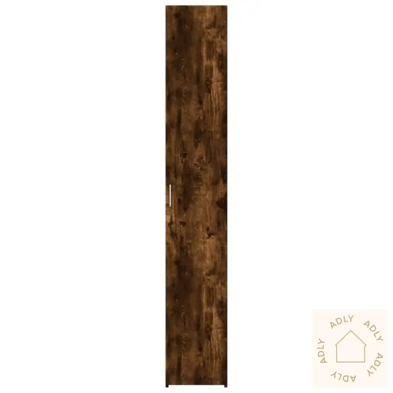 Hylle Røkt Eik 30X42,5X185 Cm Konstruert Tre