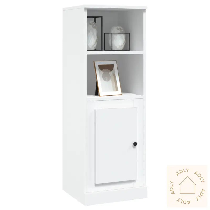 Highboard Hvit 36X35,5X103,5 Cm Konstruert Tre