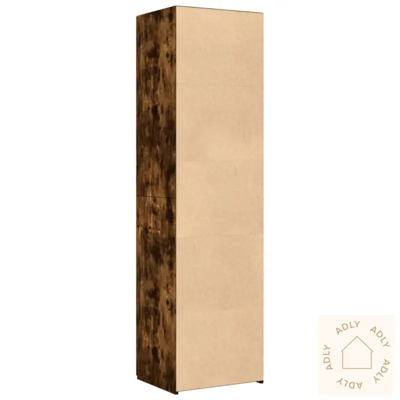 Hylle Røkt Eik 50X42,5X185 Cm Konstruert Tre