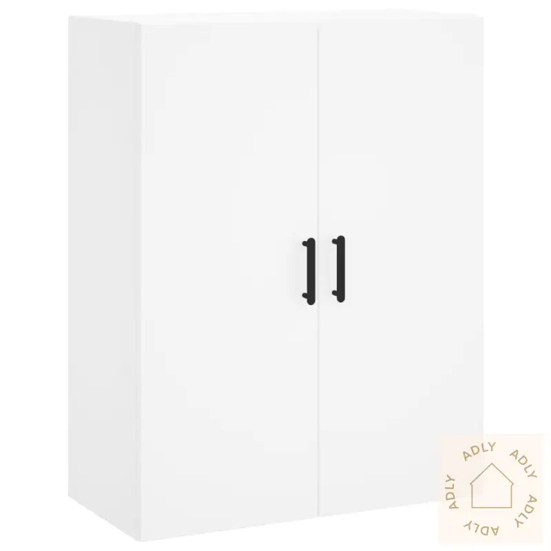 Highboard Hvit 69,5X34X180 Cm Konstruert Tre