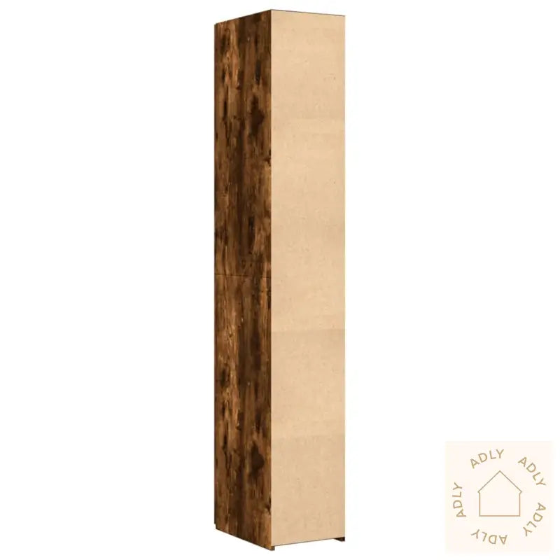 Hylle Røkt Eik 30X42,5X185 Cm Konstruert Tre